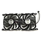 Кулер для видеокарты Inno GTX1070TI1070 GPU VGA, 2 шт.компл., сменный вентилятор охлаждения для видеокарты INNO3D GEFORCE GTX 1070 GTX1070 TI X2 V2