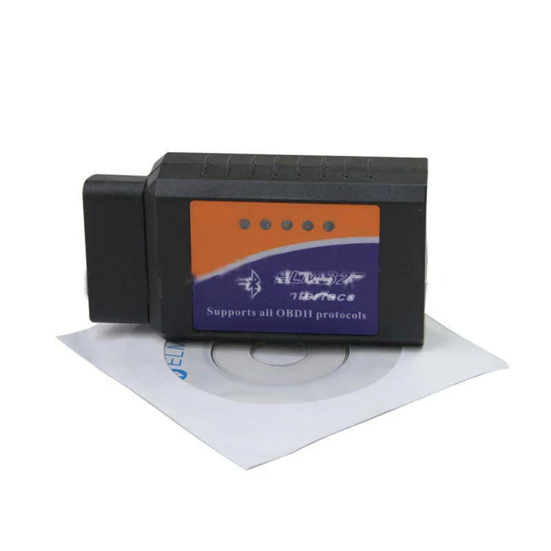 Elm327 Bluetooth ELM 327 V1.5 V 1 5 OBD2 адаптер OBDII автоматический сканер для Android считыватель