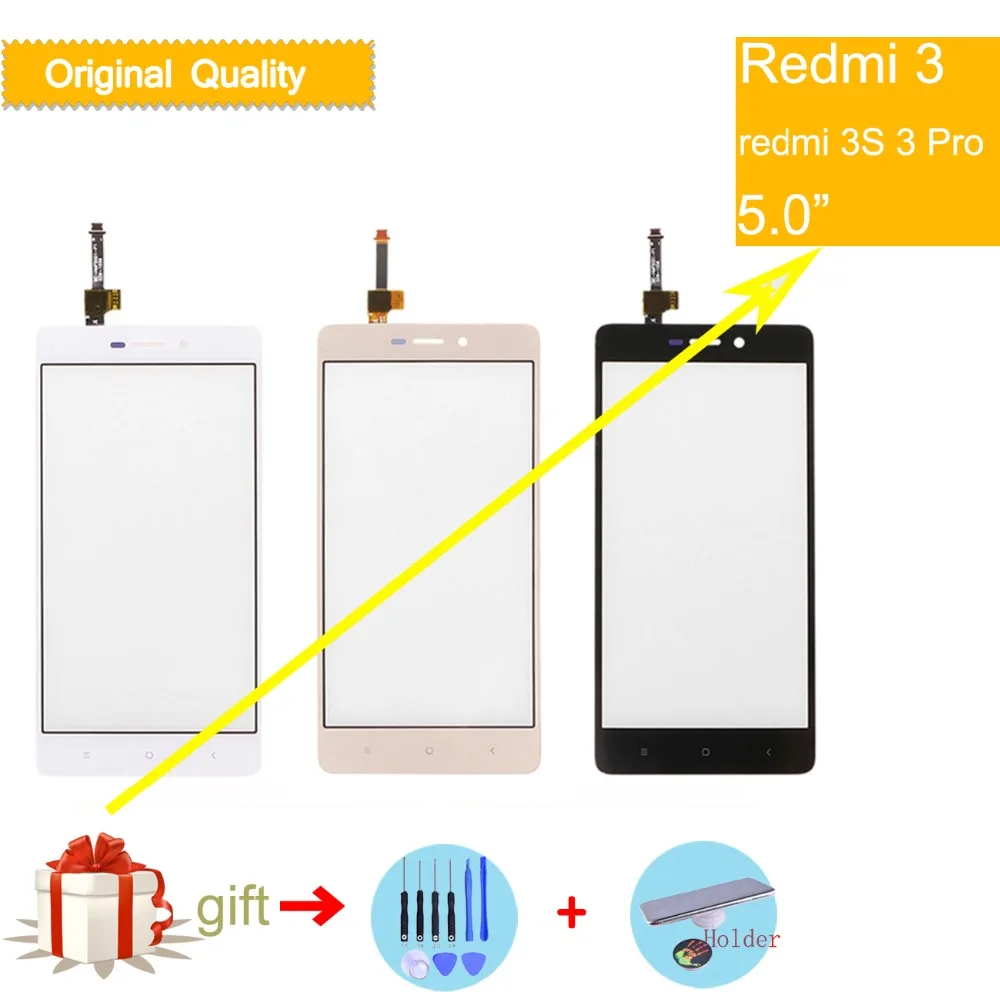 Felfial Оригинальный сенсорный экран для Xiaomi Redmi 3 S Pro mi3 3x3 s дигитайзер Сенсорная