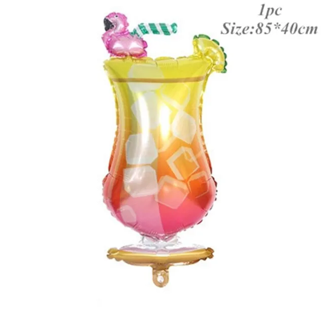Flamingos cup 1 шт пивная чашка фольга фон для фотосессий-воздушный шар для вечерние принадлежности, день рождения украшения для взрослых - Цвет: Flamingos cup