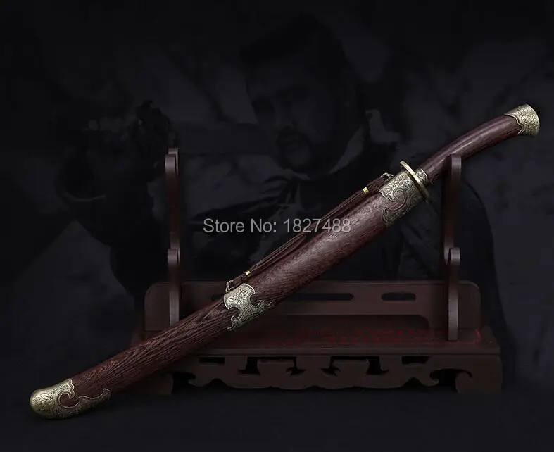 Груша Дерево Сая китайский Хан Тан кунгфу меч броги острый Полный Дамасская