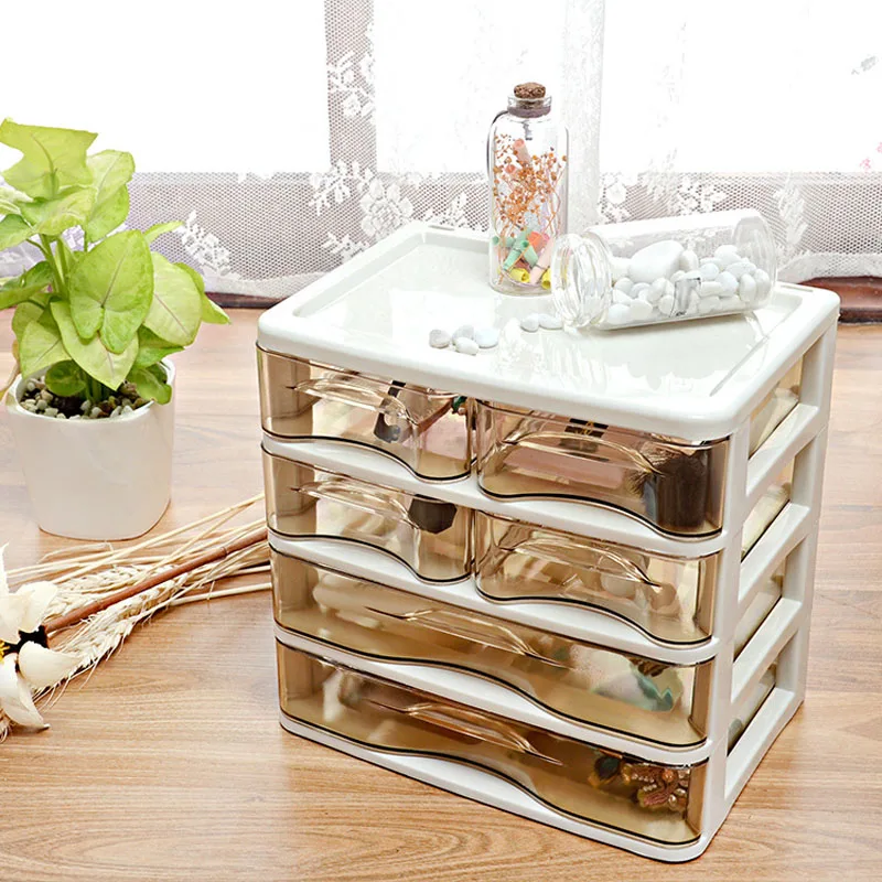 4 слоя прозрачный Водонепроницаемый Make Up косметических Пылезащитный Чехол