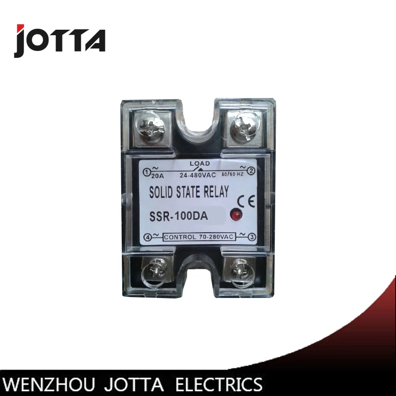 Однофазное твердотельное реле ssr-100da DC control AC SSR | Обустройство дома