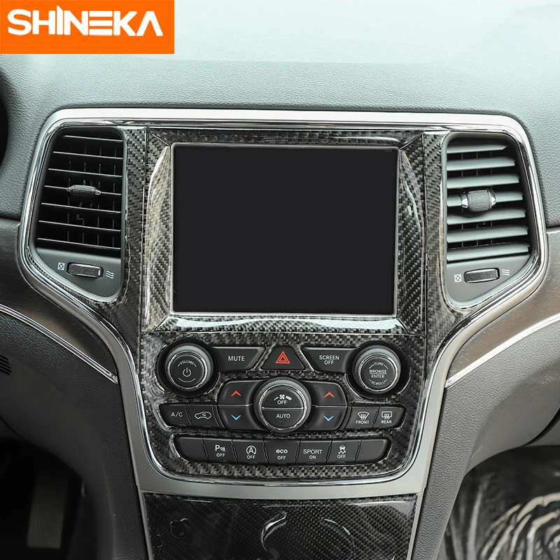 SHINEKA для Jeep Grand Cherokee 2014 + крышка панели навигации центральной консоли автомобиля