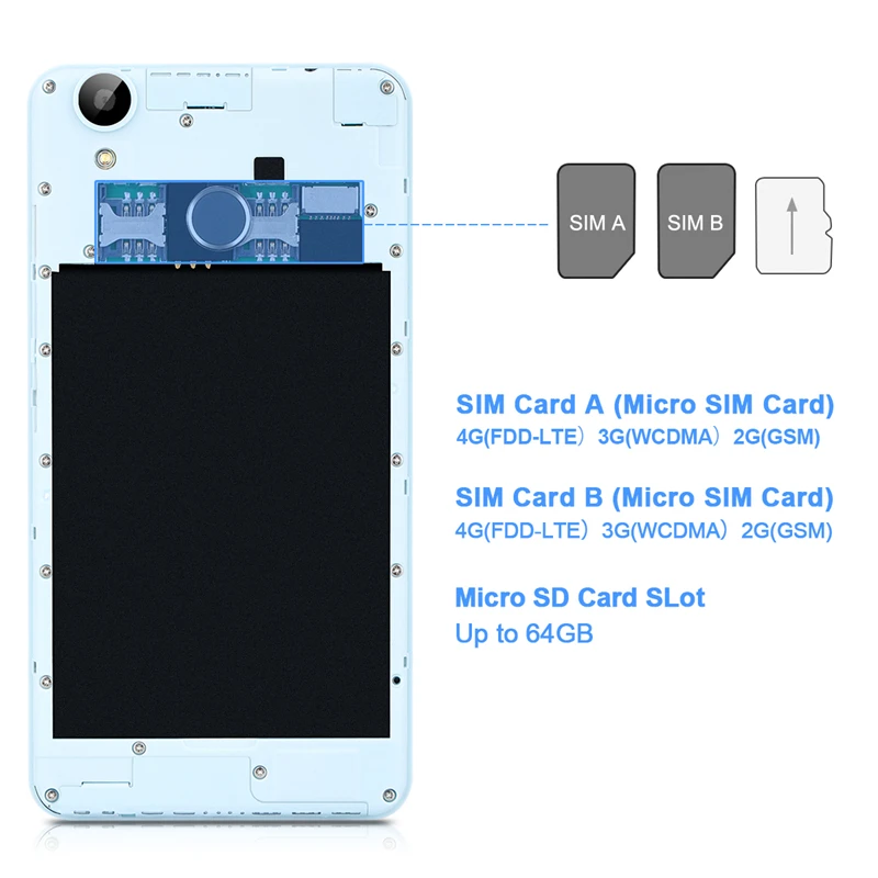 Оригинал THL T9 Pro 5.5 дюймов Android 6.0 Мобильный Телефон 2 Г ОЗУ + 16 ROM MTK6737 Quad Core Смартфон