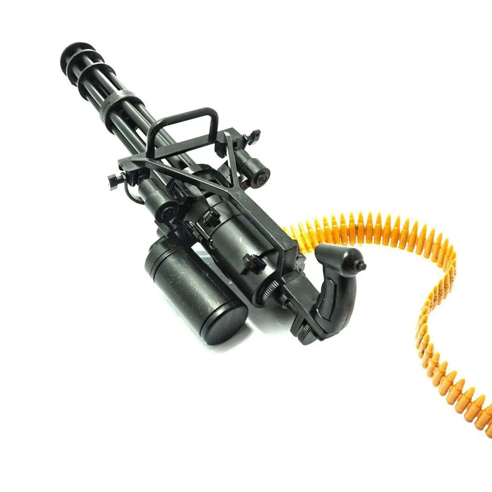 1/6 масштаб M134 Minigun Gatling пулемет Сборная модель армии США Терминатор подходит для 12"