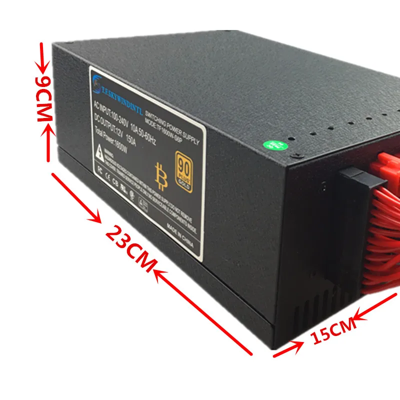 Блок питания T.F.SKYWINDINTL 1600 Вт блок Bitmain antminer для майнинга|Блоки компьютеров| |