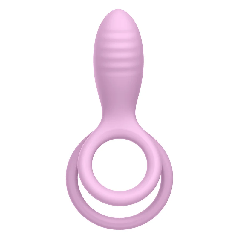 Фаллоимитатор с кольцами на член для задержки эякуляции Стимулятор клитора