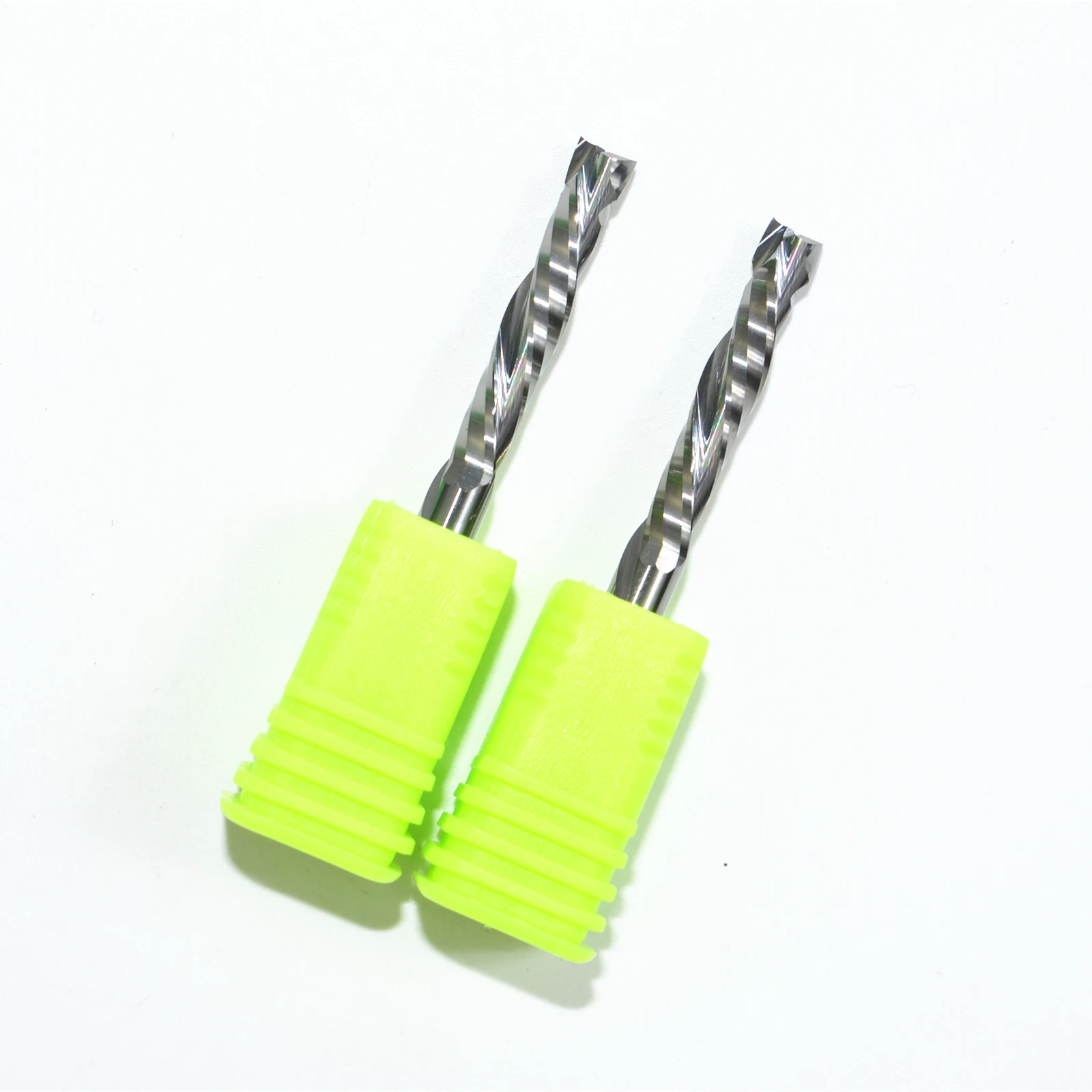 4 мм* 22mm-Up& Down Cut-2 твердокарбидные стержни ЧПУ концевая фреза, вольфрамовое сверло резак, Концевая фреза для деревообработки, древесный инструмент, составное долото
