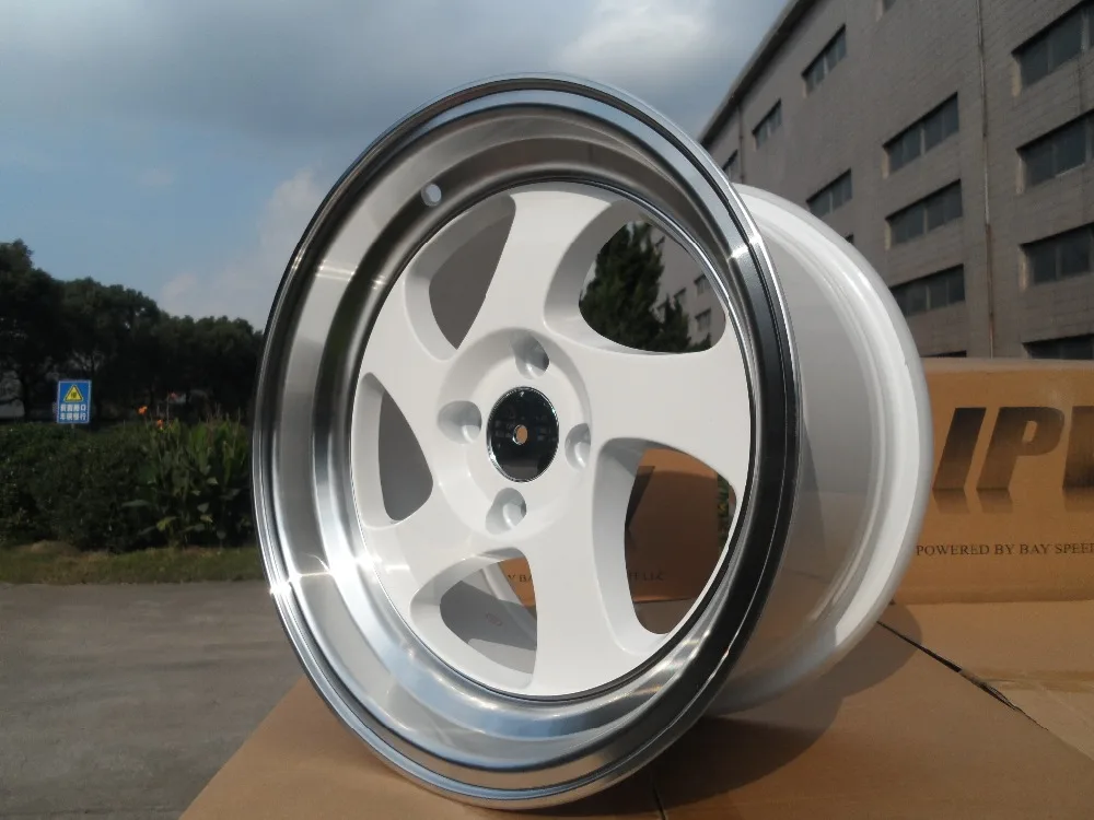 15x8 0 TMB стильные шахматные колесные диски W014|rim style|rim whiterims wheels |