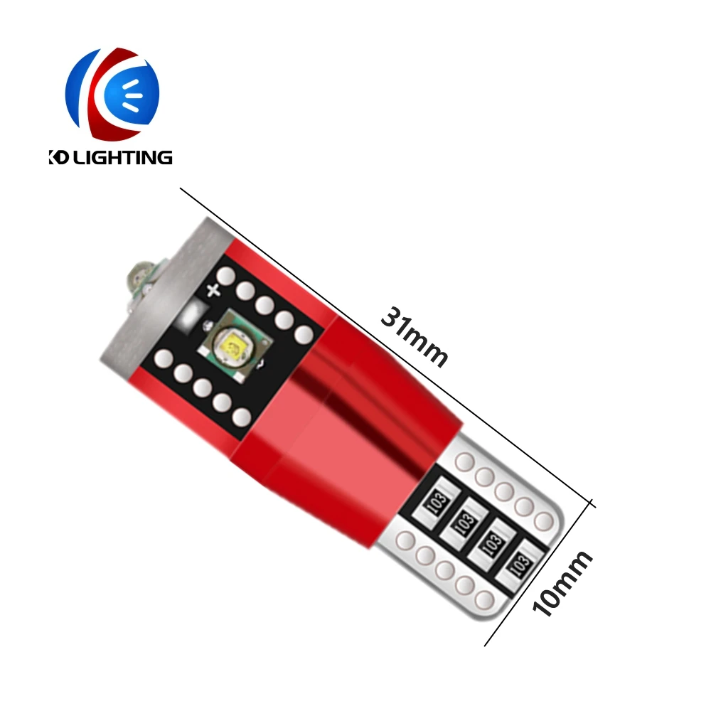 KD автомобильные аксессуары 2 шт. Новый Canbus безотказный T10 W5W 3SMD светодиодный свет