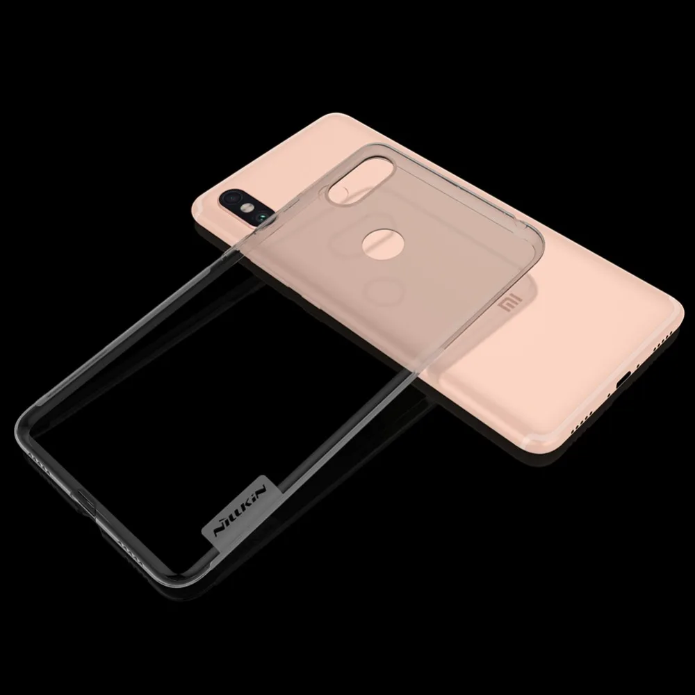 For Xiaomi Mi Max 3 Case Nillkin Super Thin Nature Transparent Clear Soft phone Cases Bumper case |