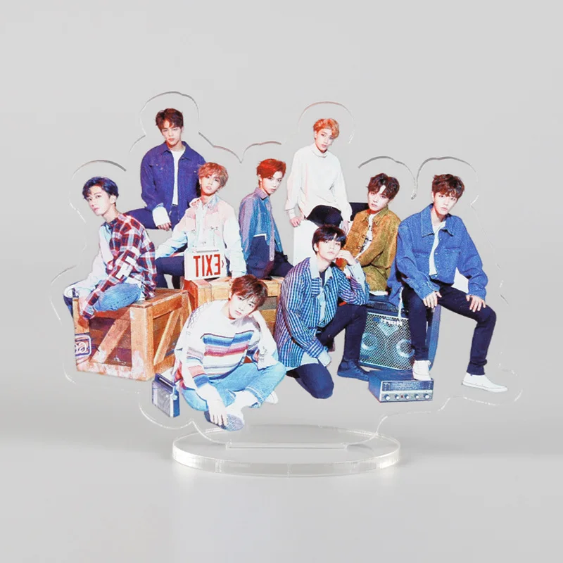 [MYKPOP] бродячие Детские стоячие модолы популярный прозрачный акриловый кумир