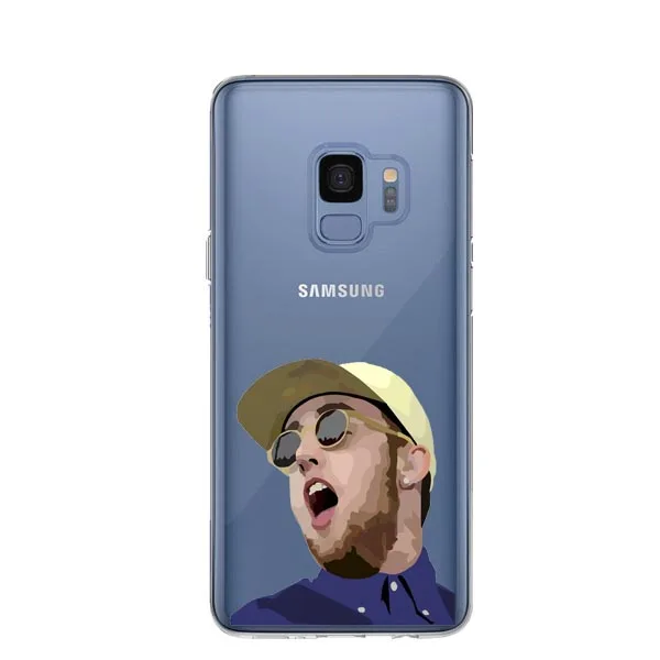 Macs Miller Memories Rapper Мягкий чехол из ТПУ для Samsung A3 A5 A7 2017 A6 A8 Plus J5 J7 2016 S5 S6 S7 edge S8 S9 Note