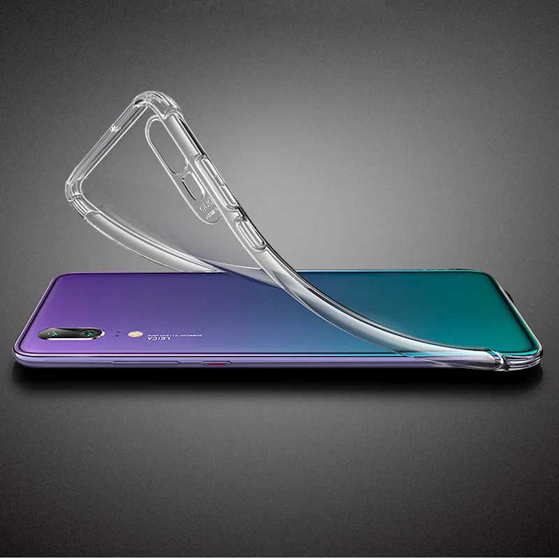 Shockproof Phone Case For Huawei P20 P30 Lite Pro Honor 10 Mate 20 Soft Clear TPU Cover P Smart 2019 |