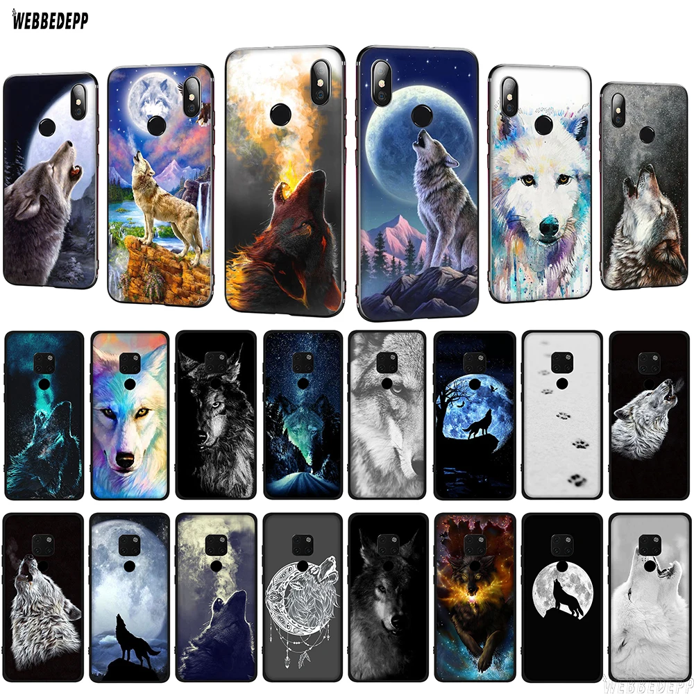 WEBBEDEPP Белый Волк арт bozкурт Nefesi ТПУ чехол для Huawei P10 P20 P30 Lite Pro Mate 10 20 P Smart 2019 мягкий |