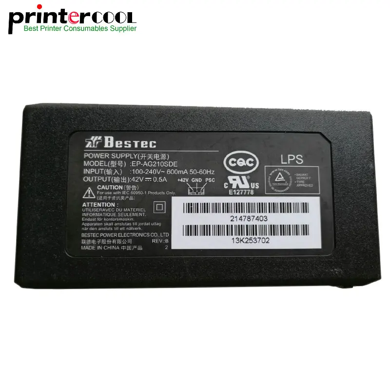 Адаптер питания переменного тока для Epson L110 L120 L210 L220 L300 L310 L350 L355 L360 L365 L455 L555 L565 L100 1