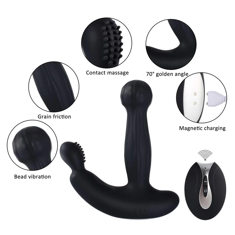 Вибратор секс игрушки для женщин массаж простаты беспроводной вибратор с