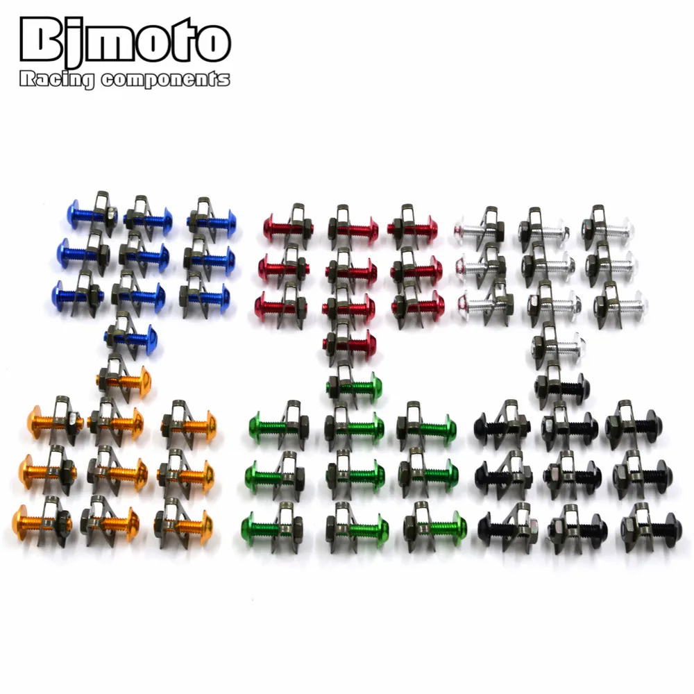 BJMOTO M6 универсальные мотоциклетные гайки аксессуары обтекатель корпус винты