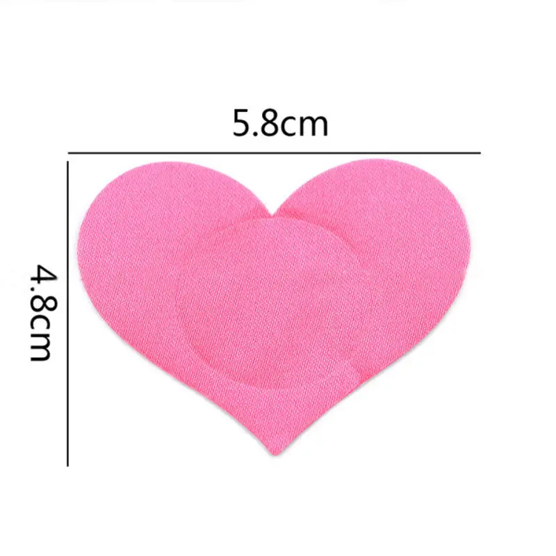 2 пар/компл.. Женские накладки на соски с сердечком наклейки грудь и летняя паста |