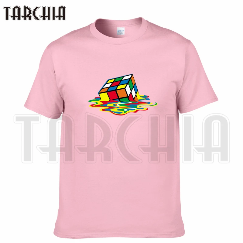 Футболка TARCHIA 2021 хлопковые топы футболка с рисунком Шелдона кубика забавная