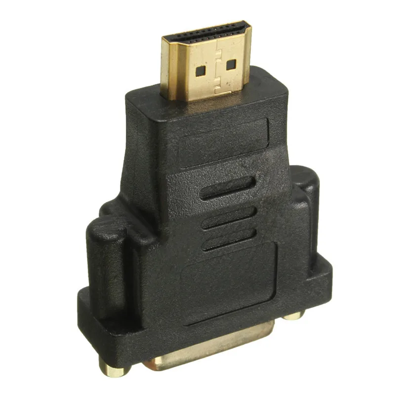 Горячая Распродажа Высокое качество позолоченный DVI-D Женский к HDMI Мужской F/M адаптер 24+ 1 lcd HDTV DVD