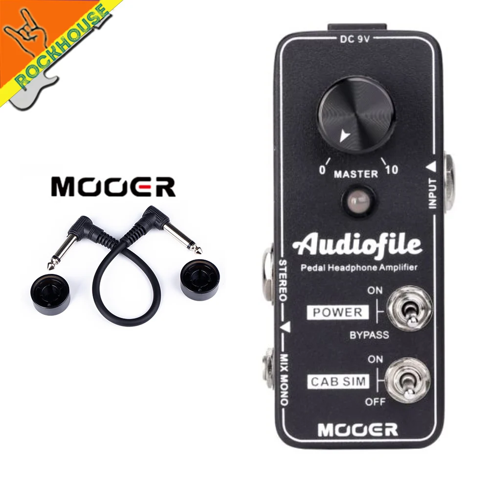 MOOER Audiofile усилитель предусилителя гитарная педаль аналогового класса А схема