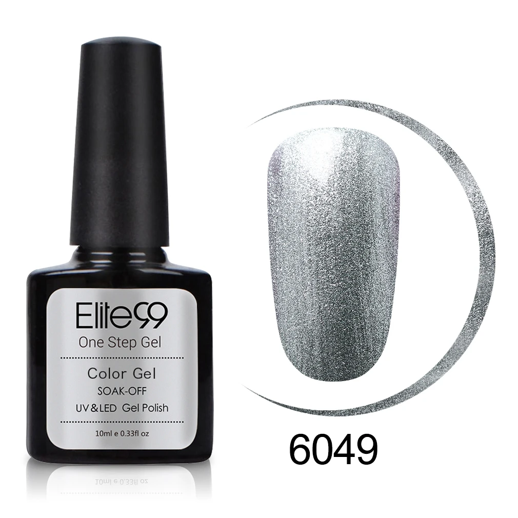 6049 Elite99 10 мл УФ-светодиодный гель для ногтей one step для ногтей маникюрный лак без необходимы вещи наивысшего Базовое покрытие био-Гели Soak Off светодиодный 3in1 великолепный УФ лак - Цвет: 6049