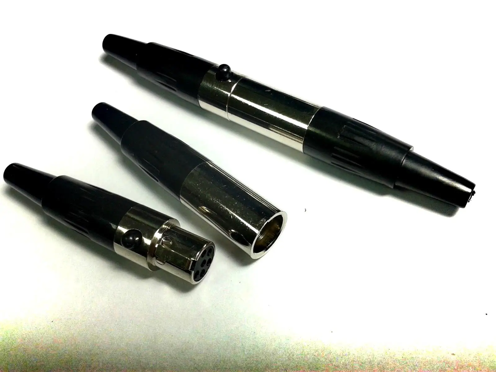 1 компл. Mini 6 PIN MINI XLR IN LINE (1 штекер + гнездо) адаптер|adapter jack|adapter femaleadapter plug |