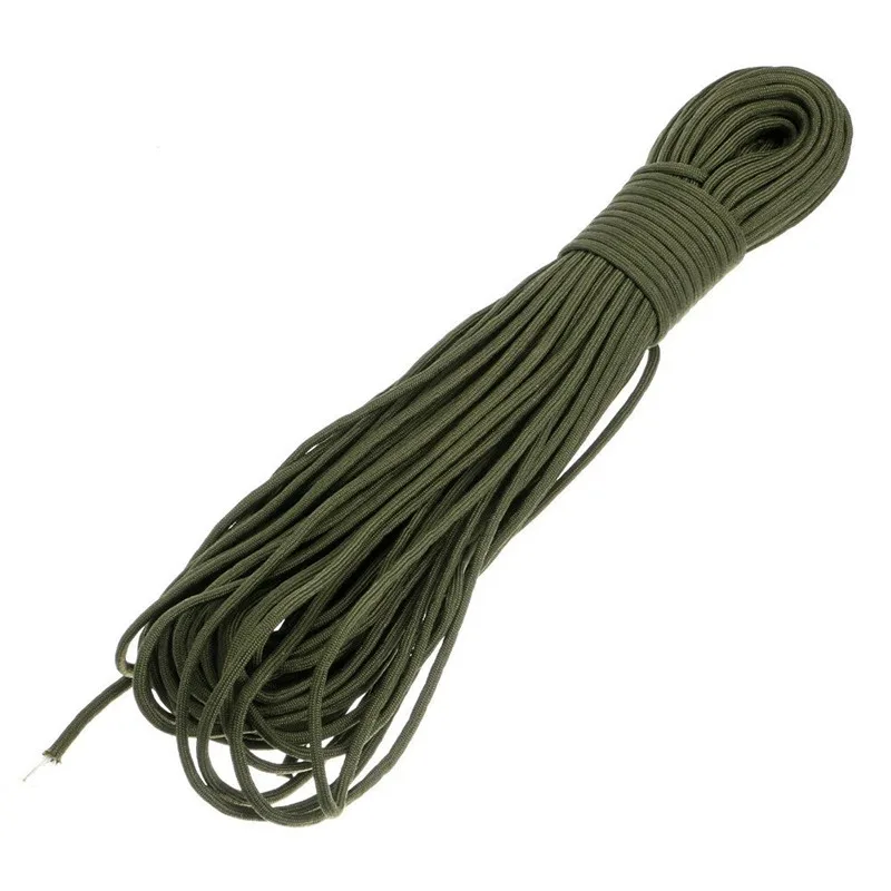 Паракорд 550 парашютный шнур III 7 Strand паракордовый браслет для выживания Шестерня 100ft шнур Mil Spec Тип парашютный канат трос