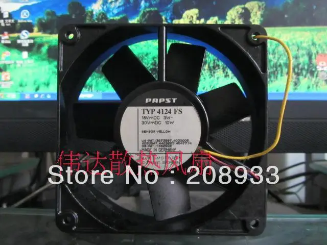 Для Германии papst 12025 TYP4124FS DC 24V 10W|papst| |
