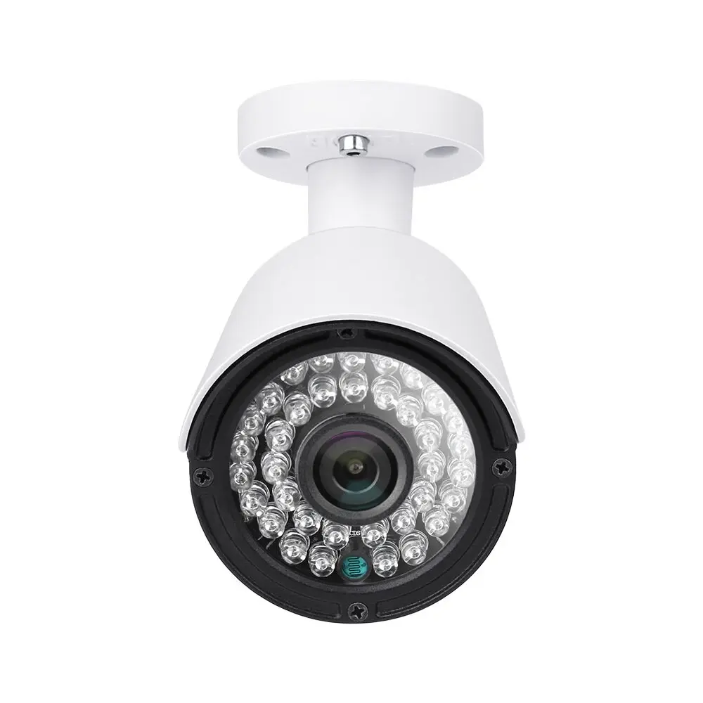MISECU H.265 2.0MP аудио POE IP Камера Ночное видение Водонепроницаемый IP66 ONVIF обнаружения