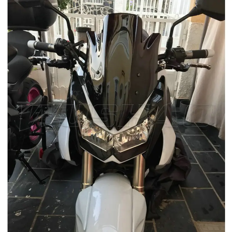 Экран для ветрового стекла мотоцикла с двойными пузырьками 2007 2008 2009 Kawasaki Z1000 Z 1000