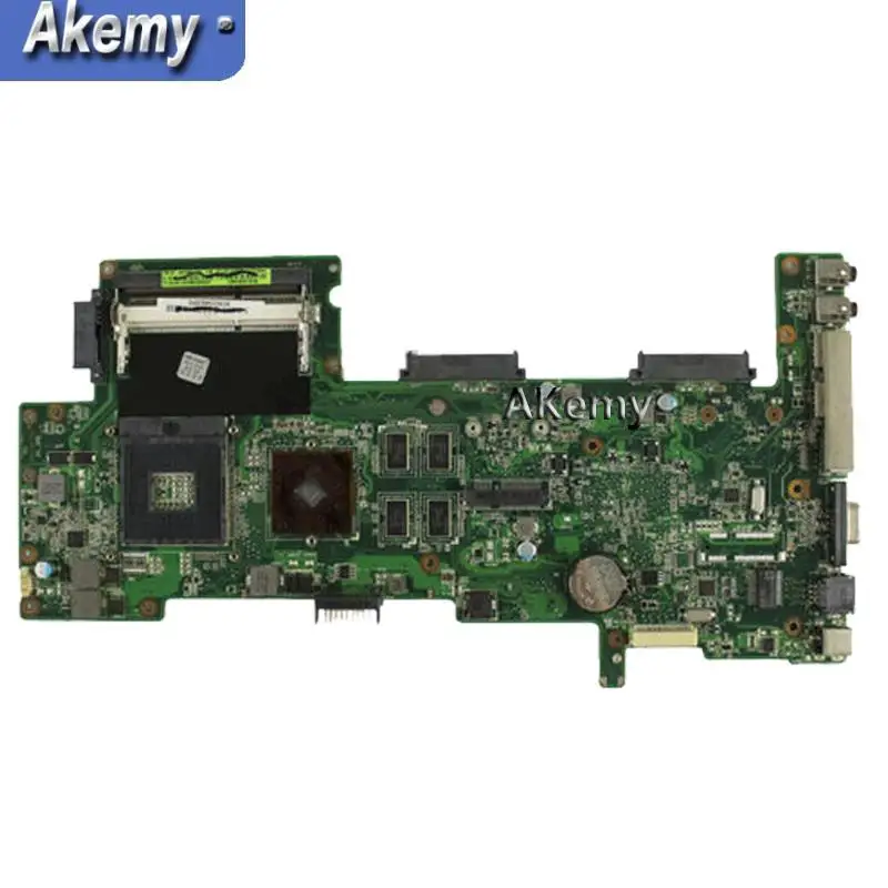 AKemy K72JT Laptop motherboard for ASUS K72JR K72JT K72JU K72J K72 Test original mainboard HD6370 HM55