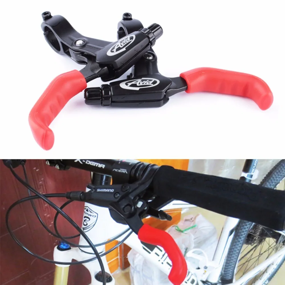 1 пара нескользящий Силиконовый тормозной рычаг защитный кожух рукав для горного