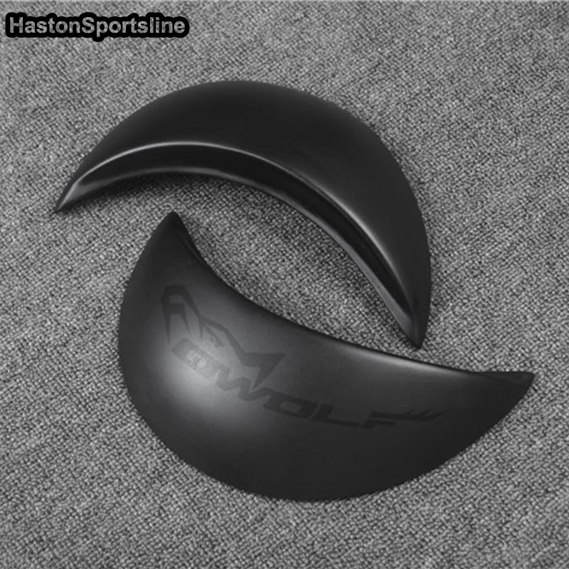 Для Volkswagen VW Beetle Black FRP Неокрашенная Автомобильная фара брови накладка наклейка 1998