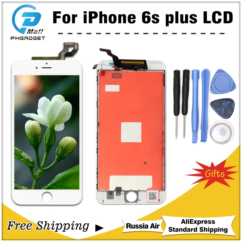 1 шт. отличное качество ЖК дисплей сенсорный экран для iPhone 6 6G Дисплей Планшета