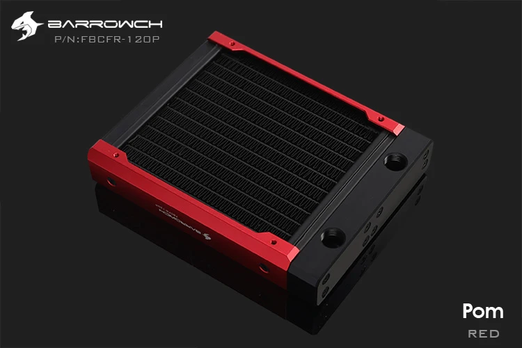 Встроенный радиатор Barrowch модульный 120 мм акриловый/POM съемный подходит для