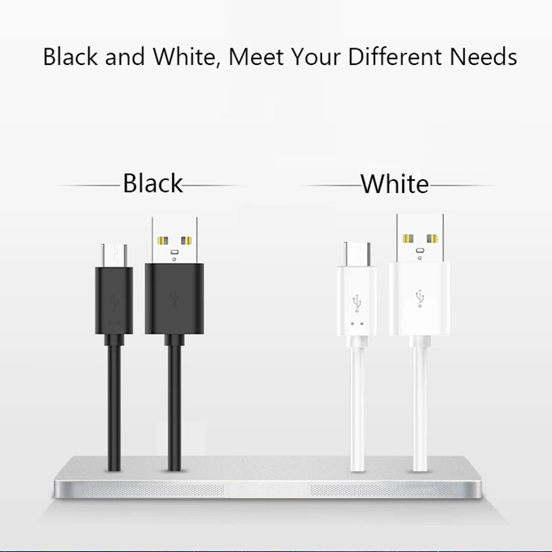 JIANHAN Micro USB зарядное устройство плоский кабель для Samsung Huawei Xiaomi 1M 2M синхронизации
