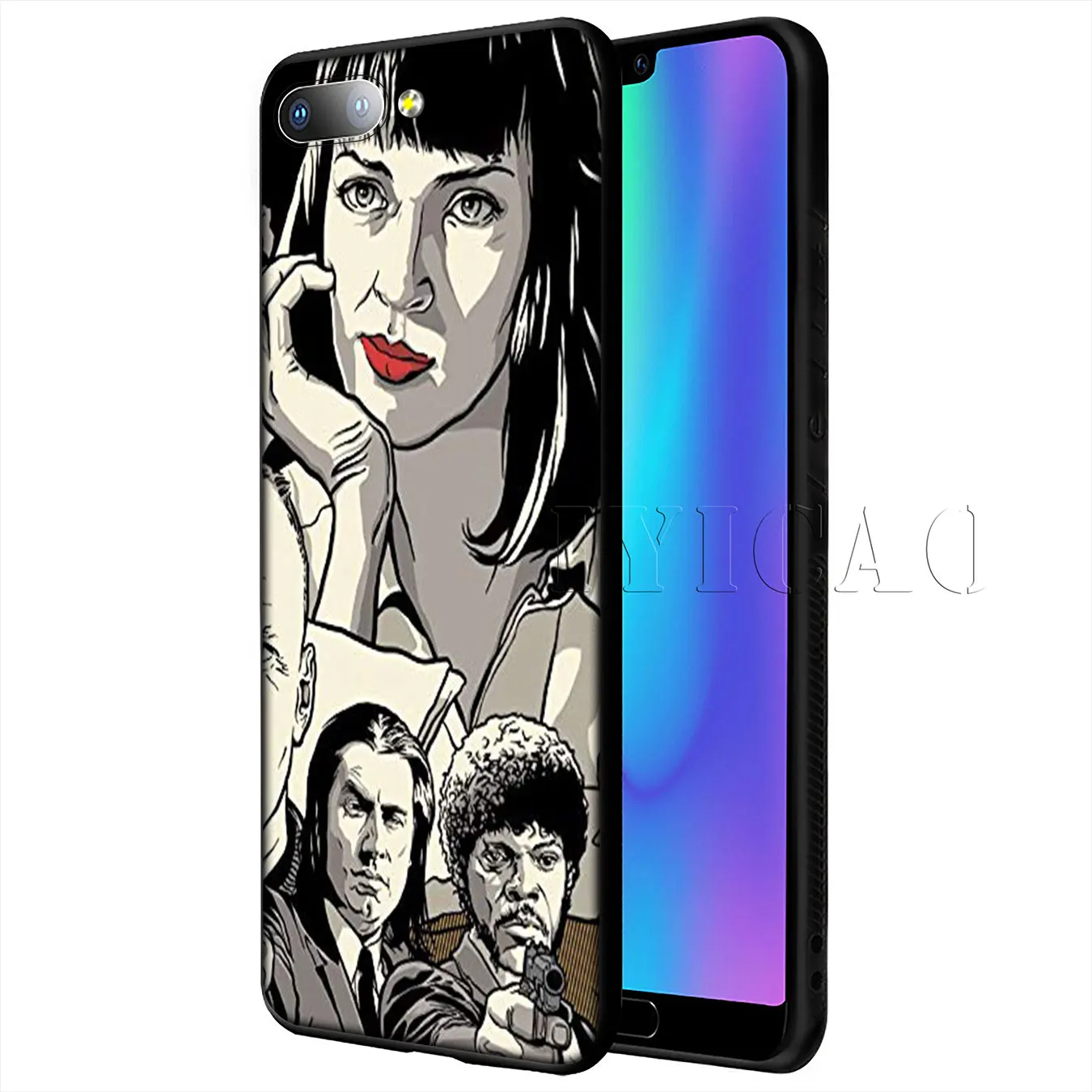 Мягкий чехол для Huawei P20 Pro P10 P8 P9 P30 Lite Mini 2017 P Smart 2019|Бамперы| |