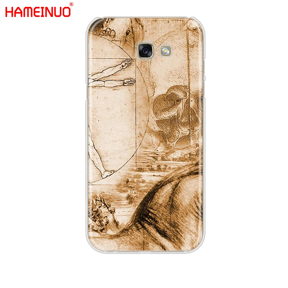 HAMEINUO Mona Lisa Леонардо да Винчи чехол для сотового телефона Samsung Galaxy A3 A310 A5 A510 A7 A8 A9 2016