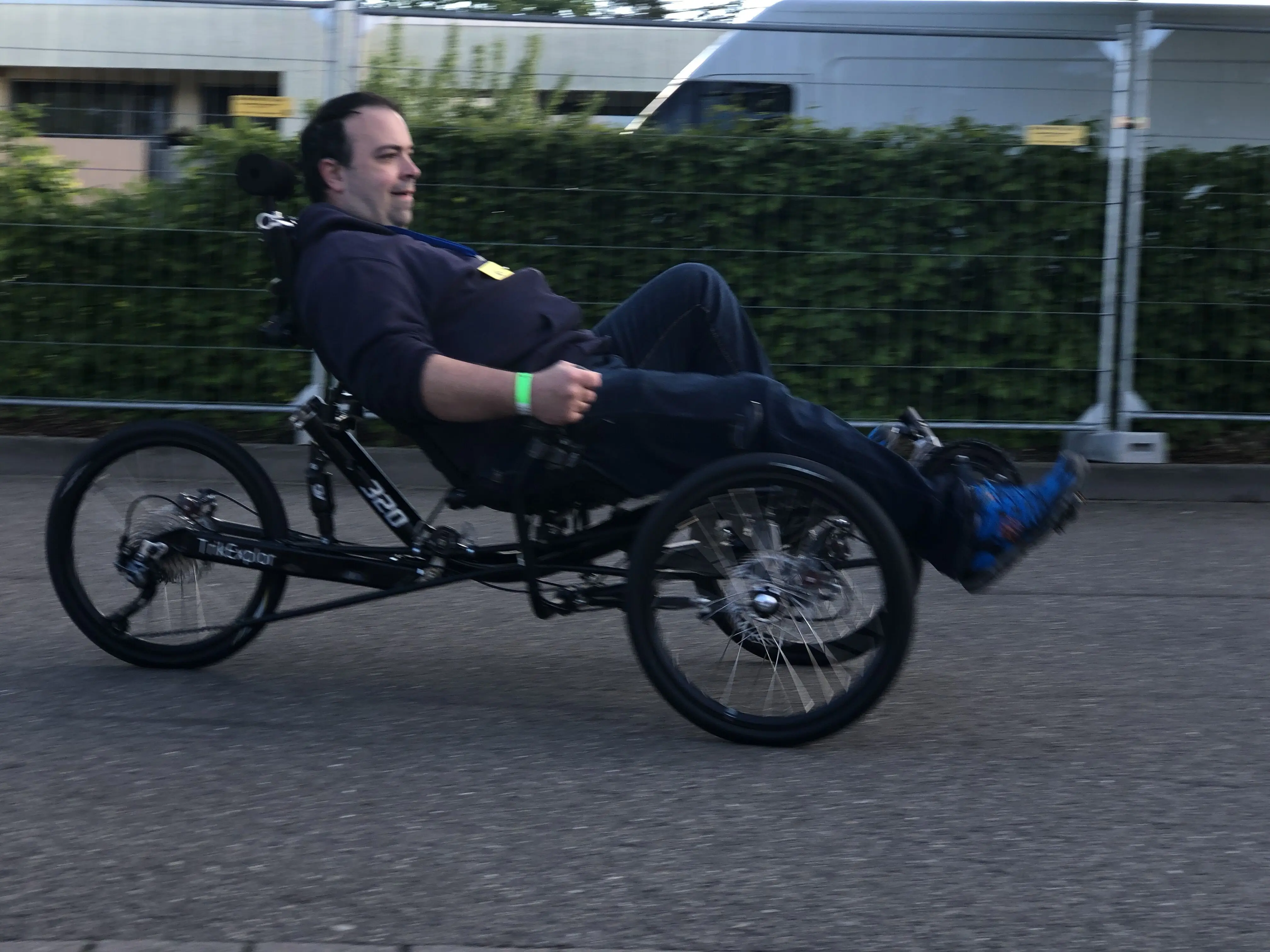 Взрослый алюминиевый сплав 20 дюймов Задняя подвеска лежачий Trike