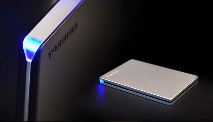 Toshiba тонкий внешний портативный HDD 2 ТБ мобильный жесткий диск 2,5 дюймов USB 3,0 2000 Гб для настольных ПК