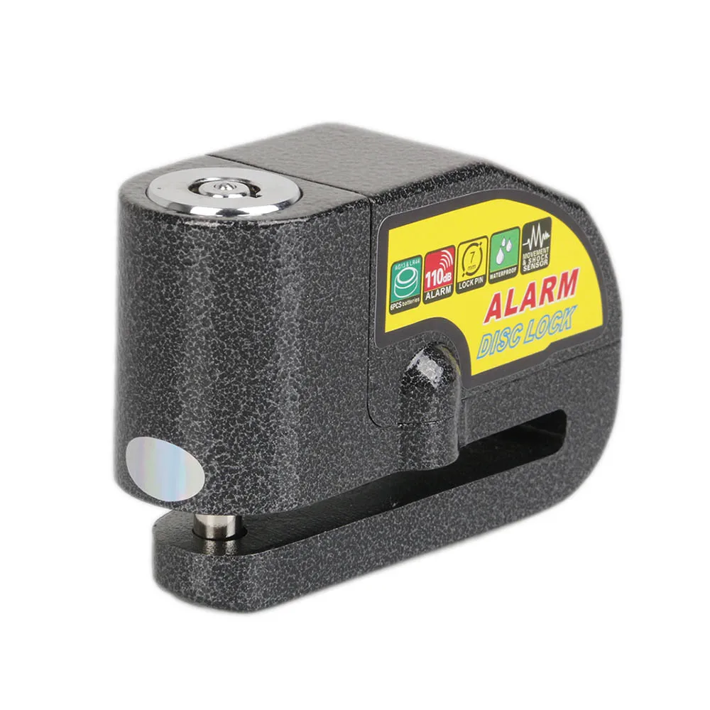 100 дБ мотоциклетная сигнализация блокировка мотоцикла Противоугонная колесо