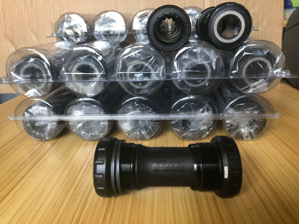 SRAM GXP BSA 68/73 мм Винт Нижний Кронштейн с прокладками черный MTB &amp дорожный велосипед