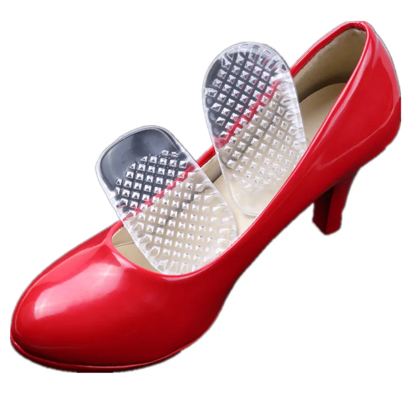 Силиконовые стельки для обуви ортопедические утолщенные от боли в середине