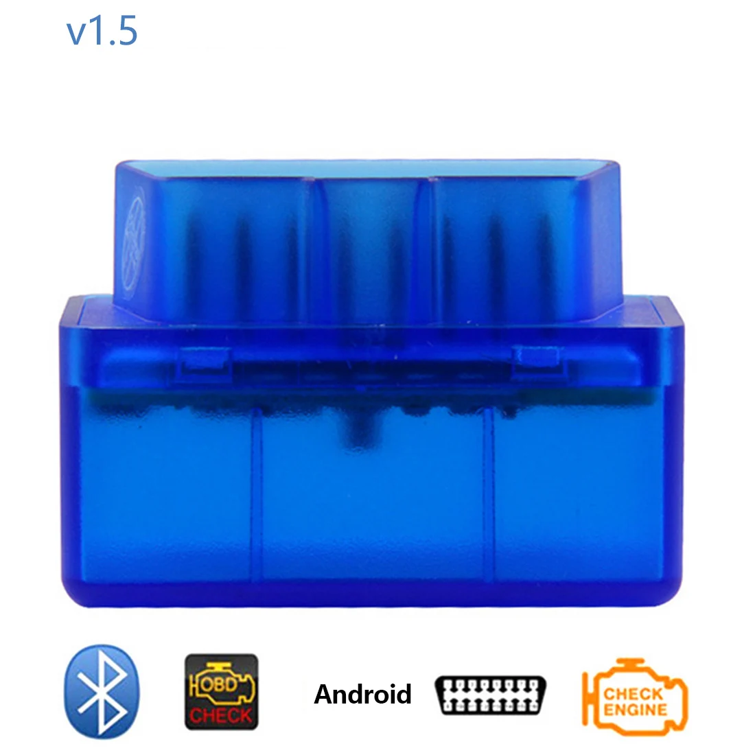 Dewtreetали V1.5 Super MINI ELM327 Bluetooth ELM 327 PIC18F25K80 версия 1 5 OBD2 OBDII для Android Автомобильный