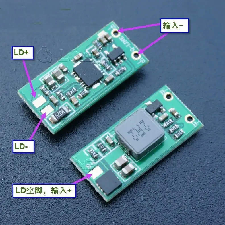 1 Вт-3 Вт NUGM03T 4 5 450нм 462нм 520нм синий зеленый лазерный привод Печатный платы DIY Lab Boost