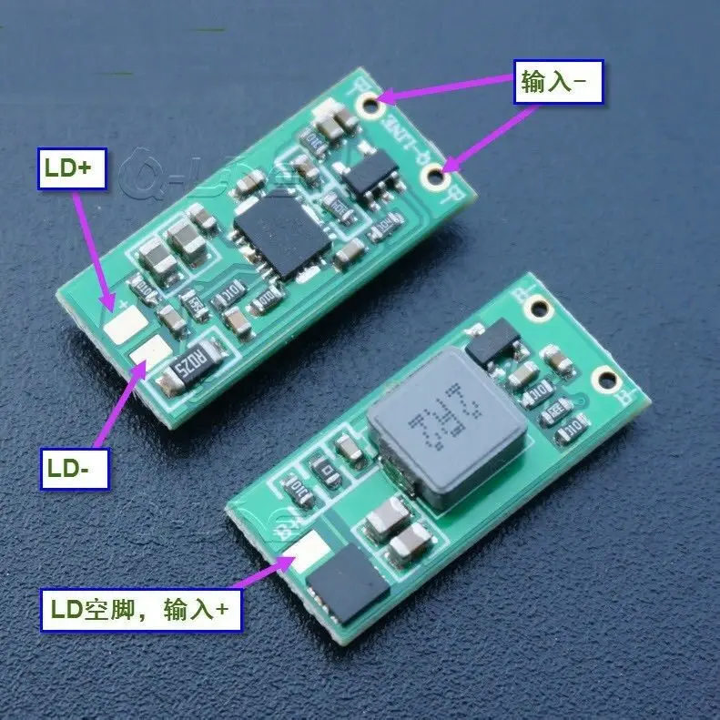 1 Вт-3 Вт NUGM03T 4 5 450nm 462nm 520nm синий зеленый лазерный привод Печатный платы DIY