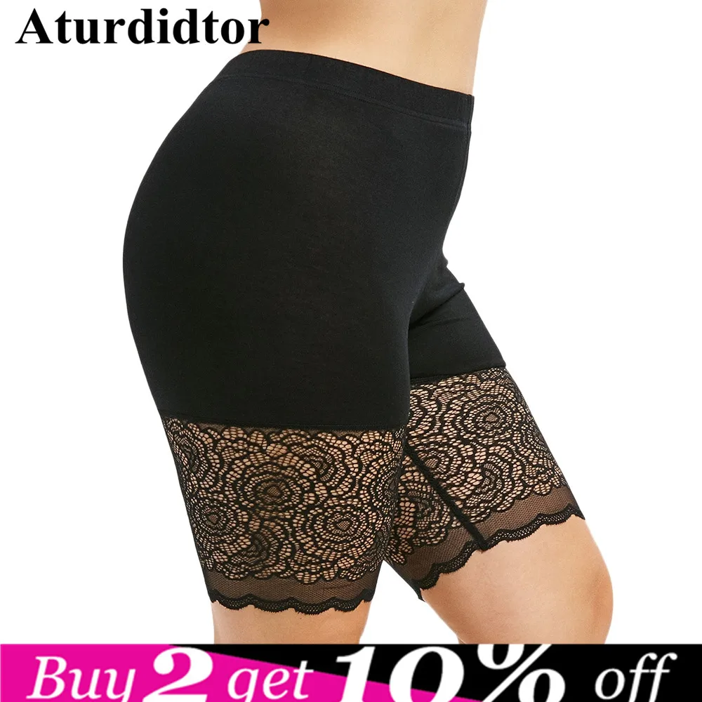 5XL кружевные вставки размера плюс короткие леггинсы летние платья сексуальные